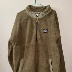 Urban Outfitters Poler Camp Piled Fleece Anorak Jacket